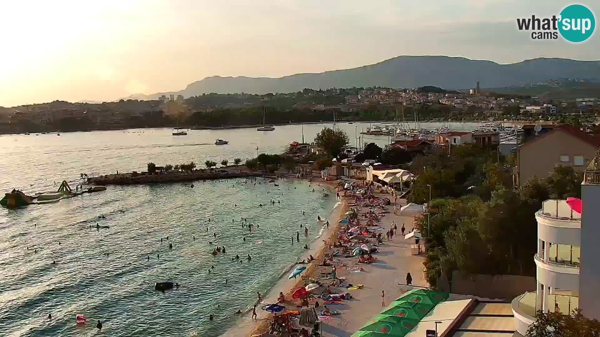 Podstrana Strand Webcam – Liveblick vom Hotel Split