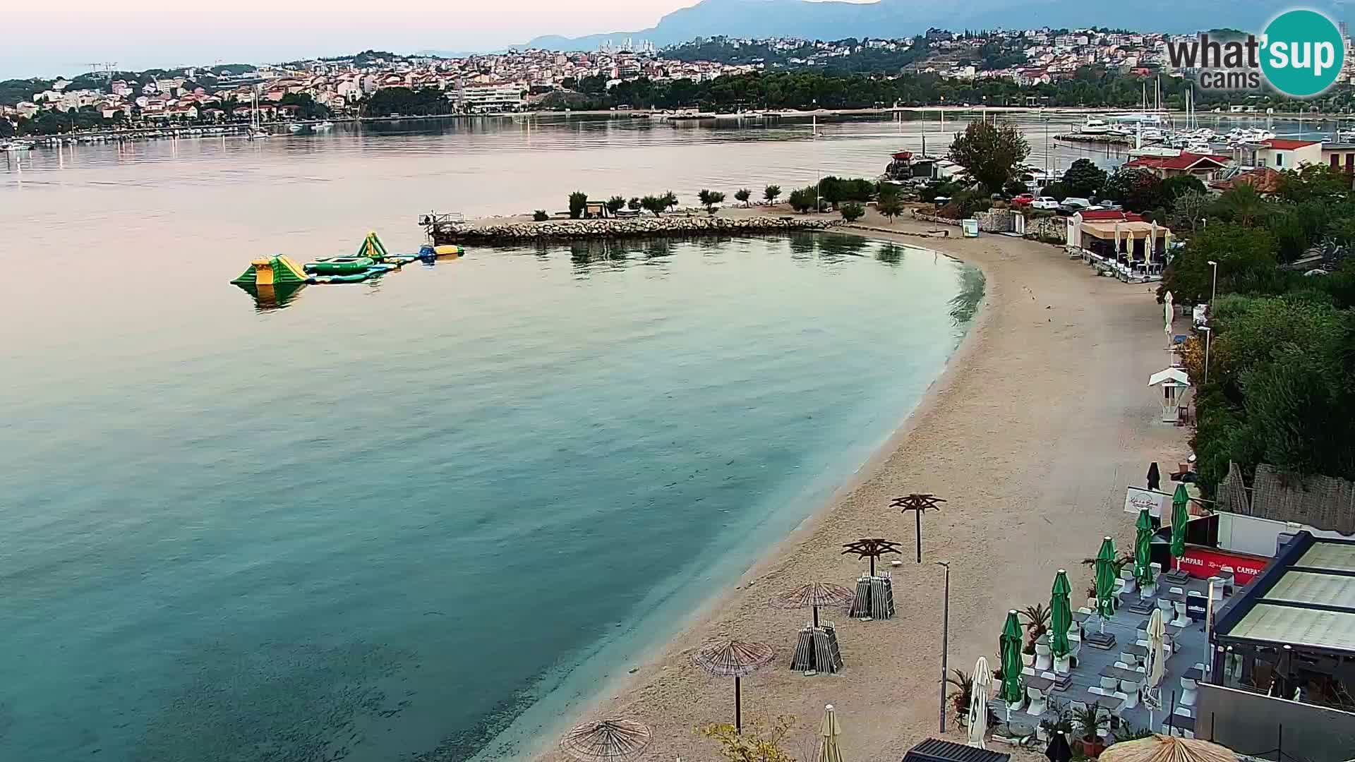 Podstrana Strand Webcam – Liveblick vom Hotel Split