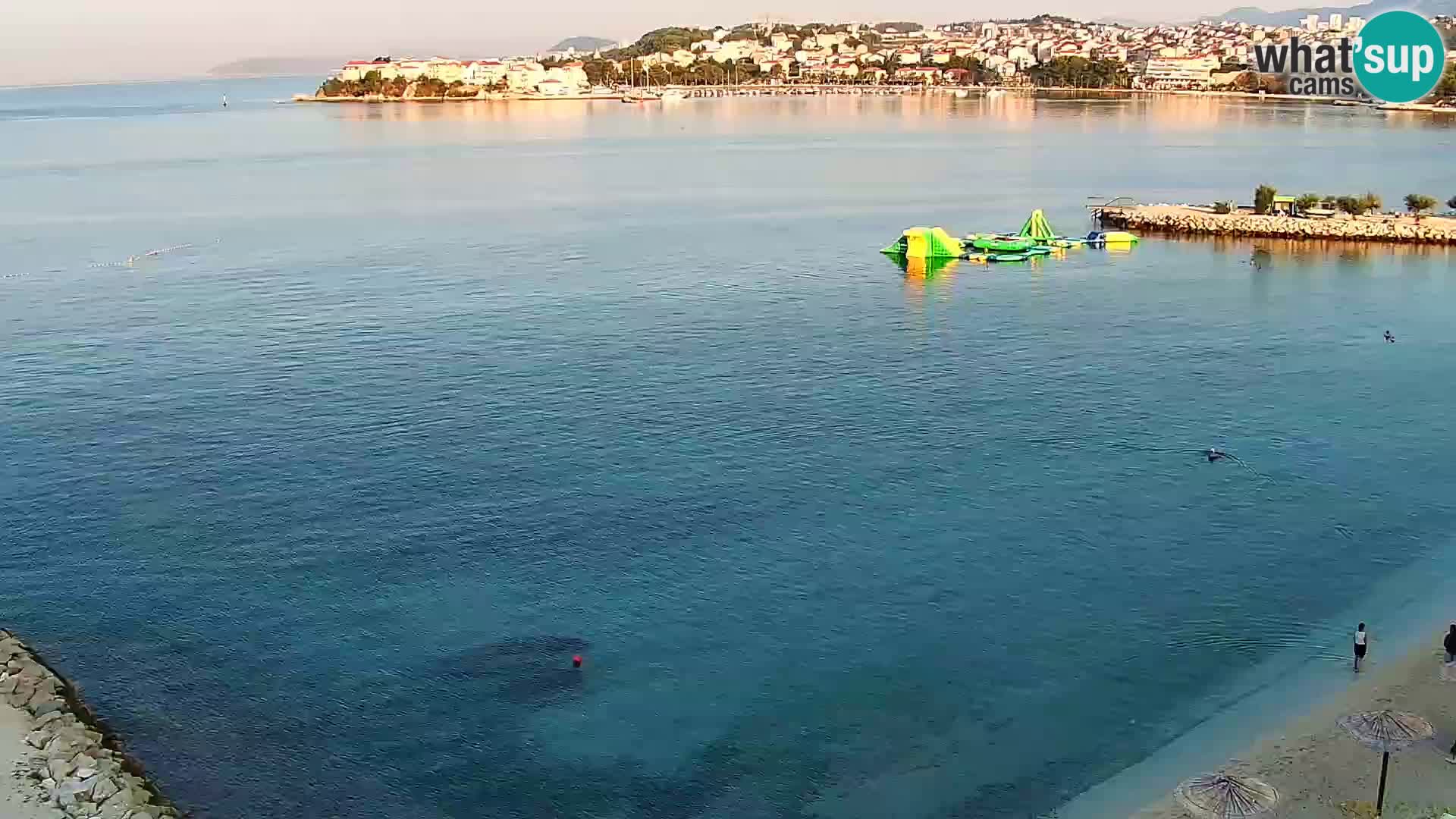 Webcam Playa de Podstrana – Vista en directo desde Hotel Split