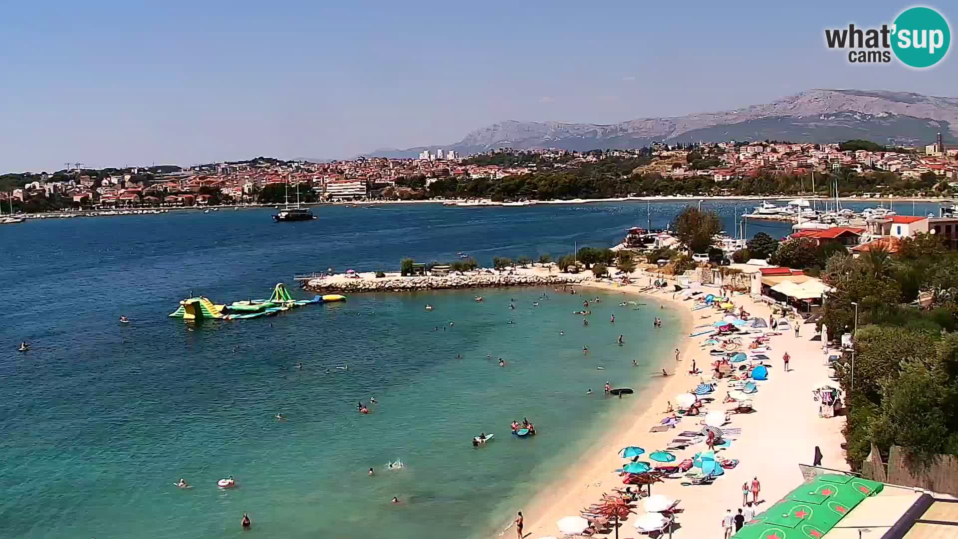 Podstrana Strand Webcam – Liveblick vom Hotel Split