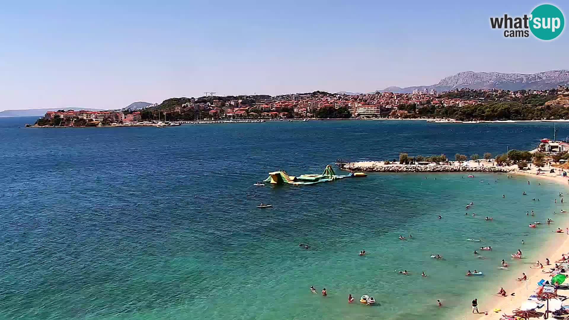 Webcam Playa de Podstrana – Vista en directo desde Hotel Split