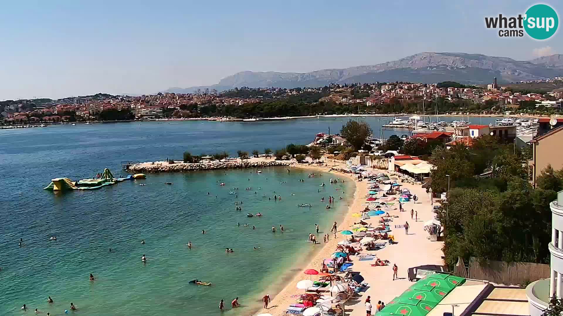 Podstrana Beach Webcam – Live View from Hotel Split