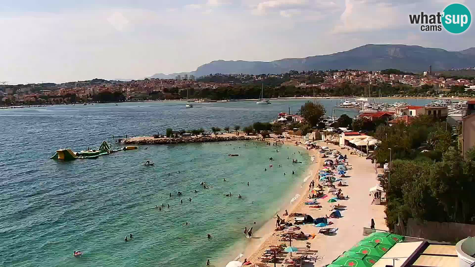 Podstrana Beach Webcam – Live View from Hotel Split