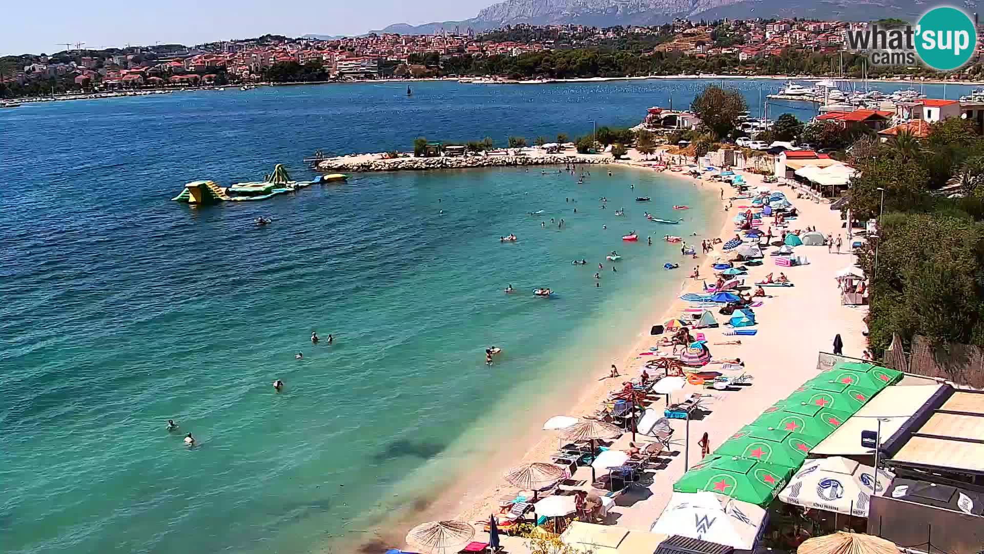 Podstrana Strand Webcam – Liveblick vom Hotel Split