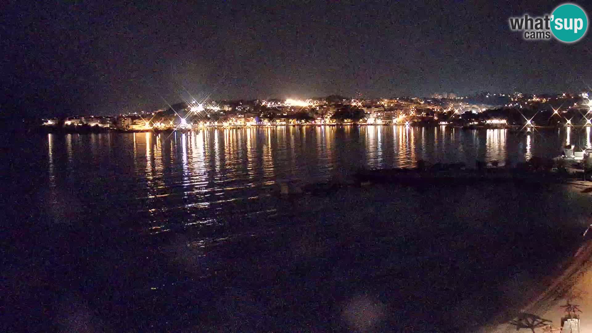 Spletna kamera Plaža Podstrana – Pogled v živo
