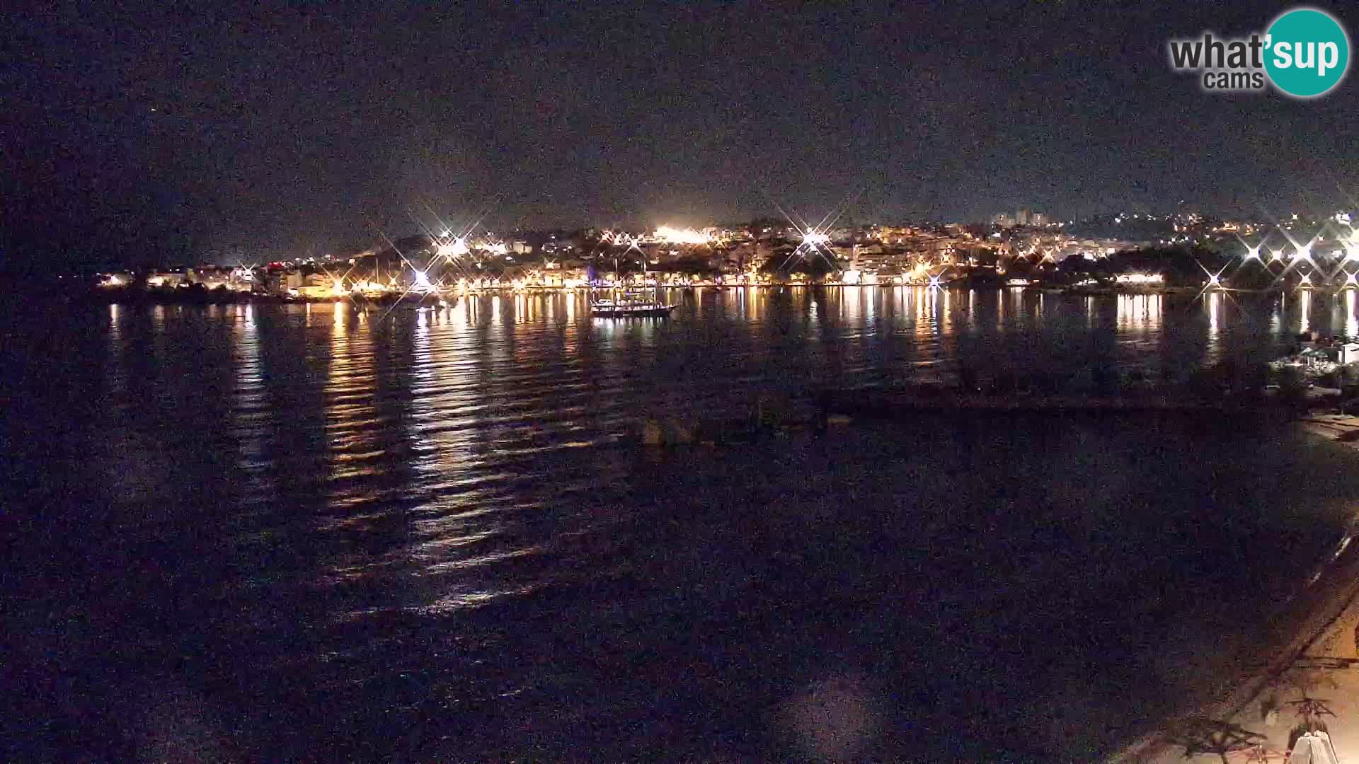 Webcam plage de Podstrana – Vue en direct depuis Hotel Split