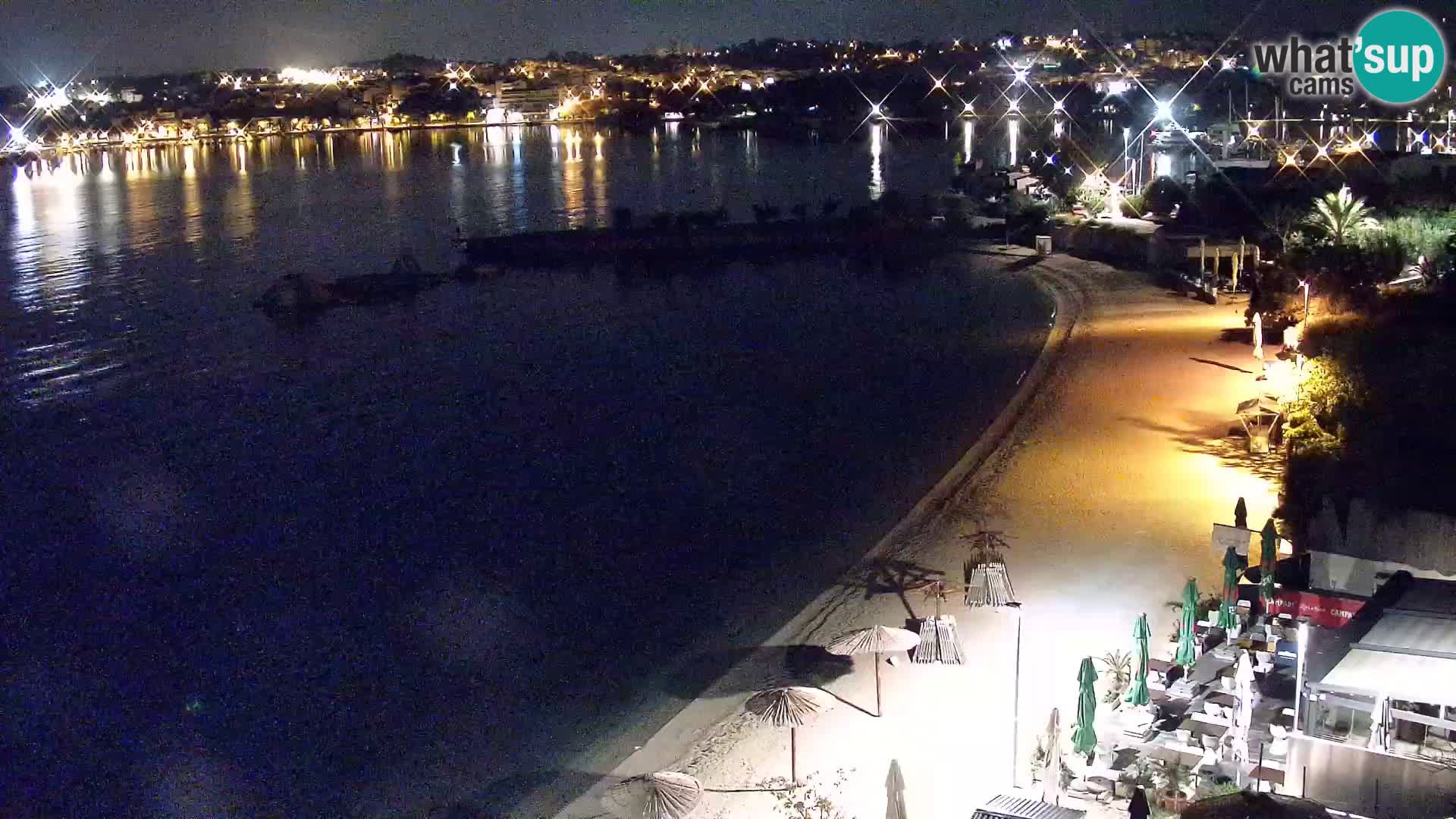 Spletna kamera Plaža Podstrana – Pogled v živo