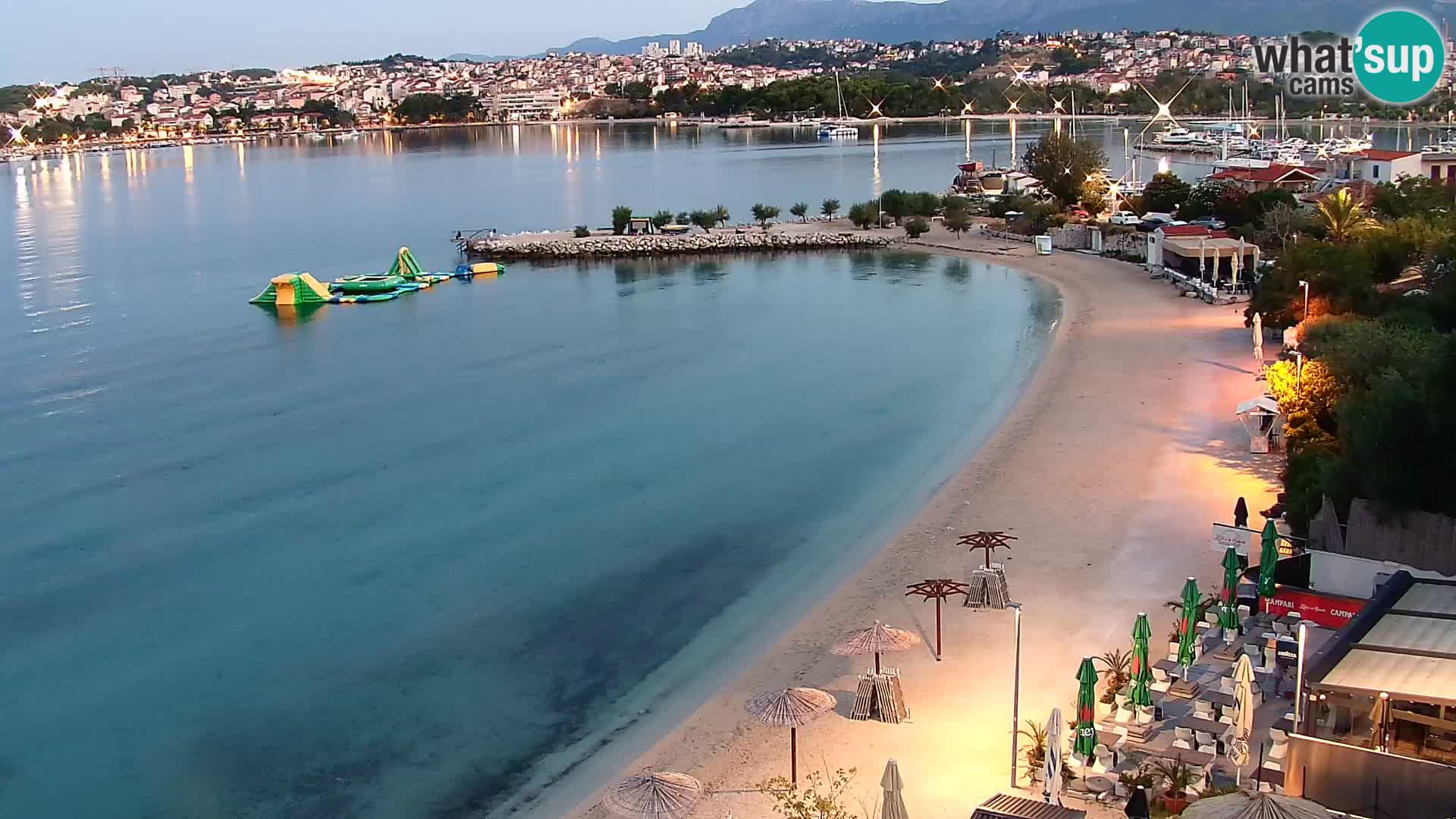 Web kamera Plaža Podstrana – Pogled uživo