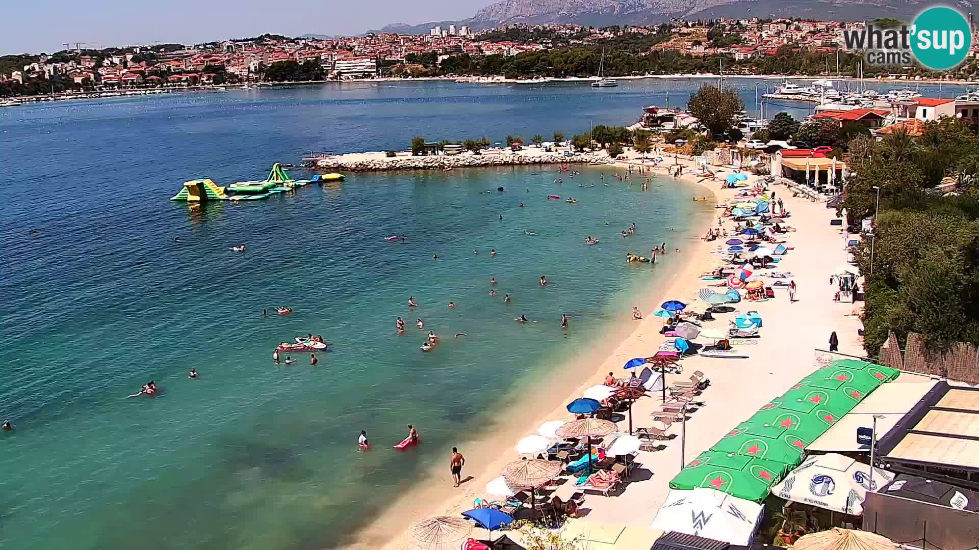 Podstrana Beach Webcam – Live View from Hotel Split