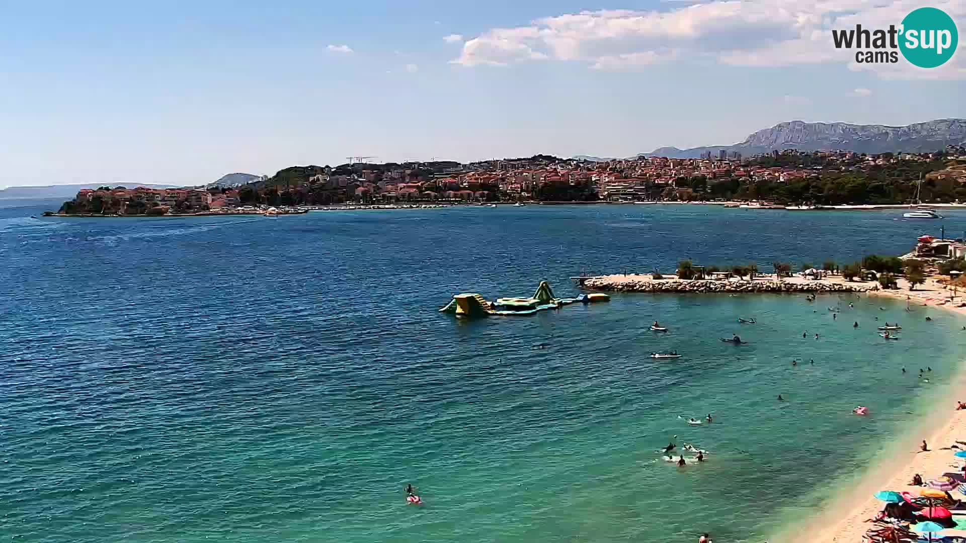 Webcam plage de Podstrana – Vue en direct depuis Hotel Split