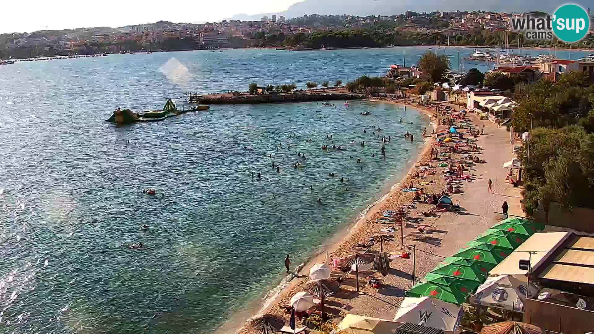 Webcam Playa de Podstrana – Vista en directo desde Hotel Split