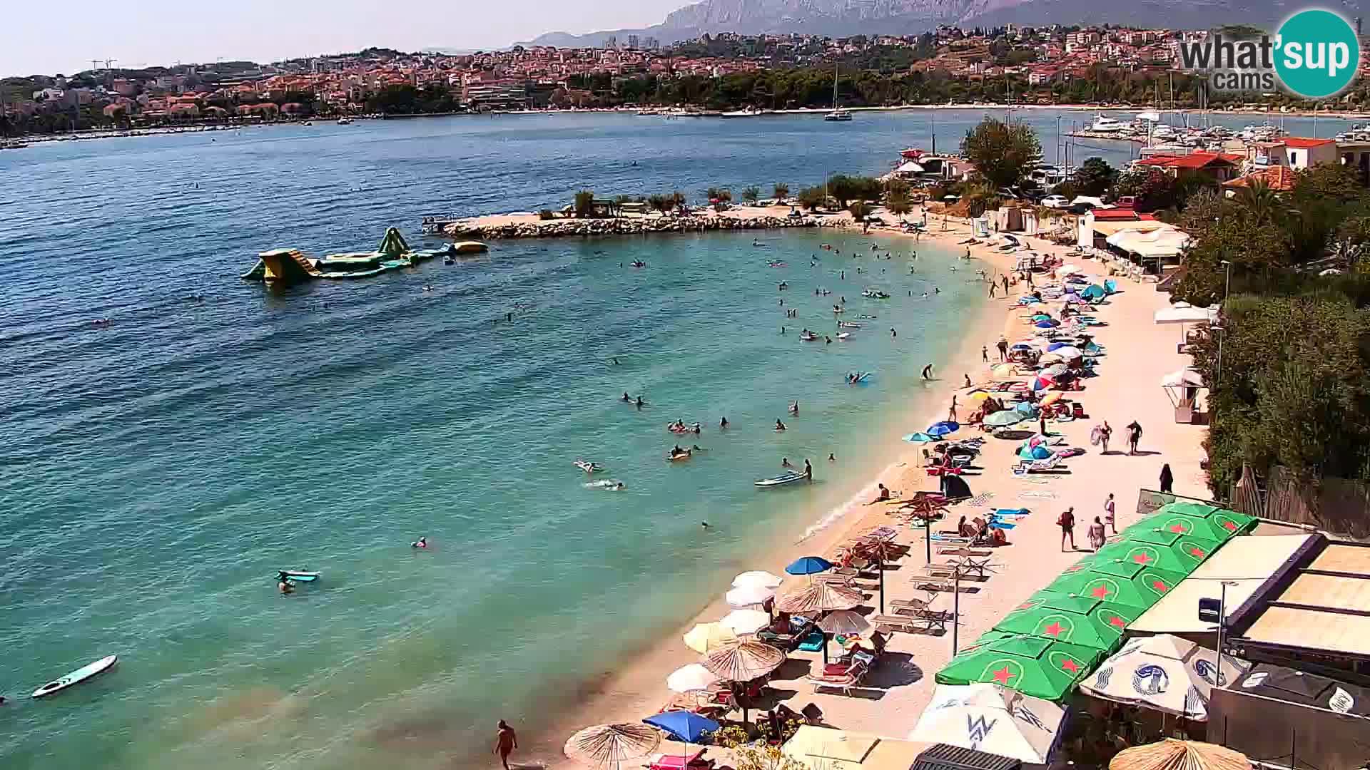 Podstrana Strand Webcam – Liveblick vom Hotel Split