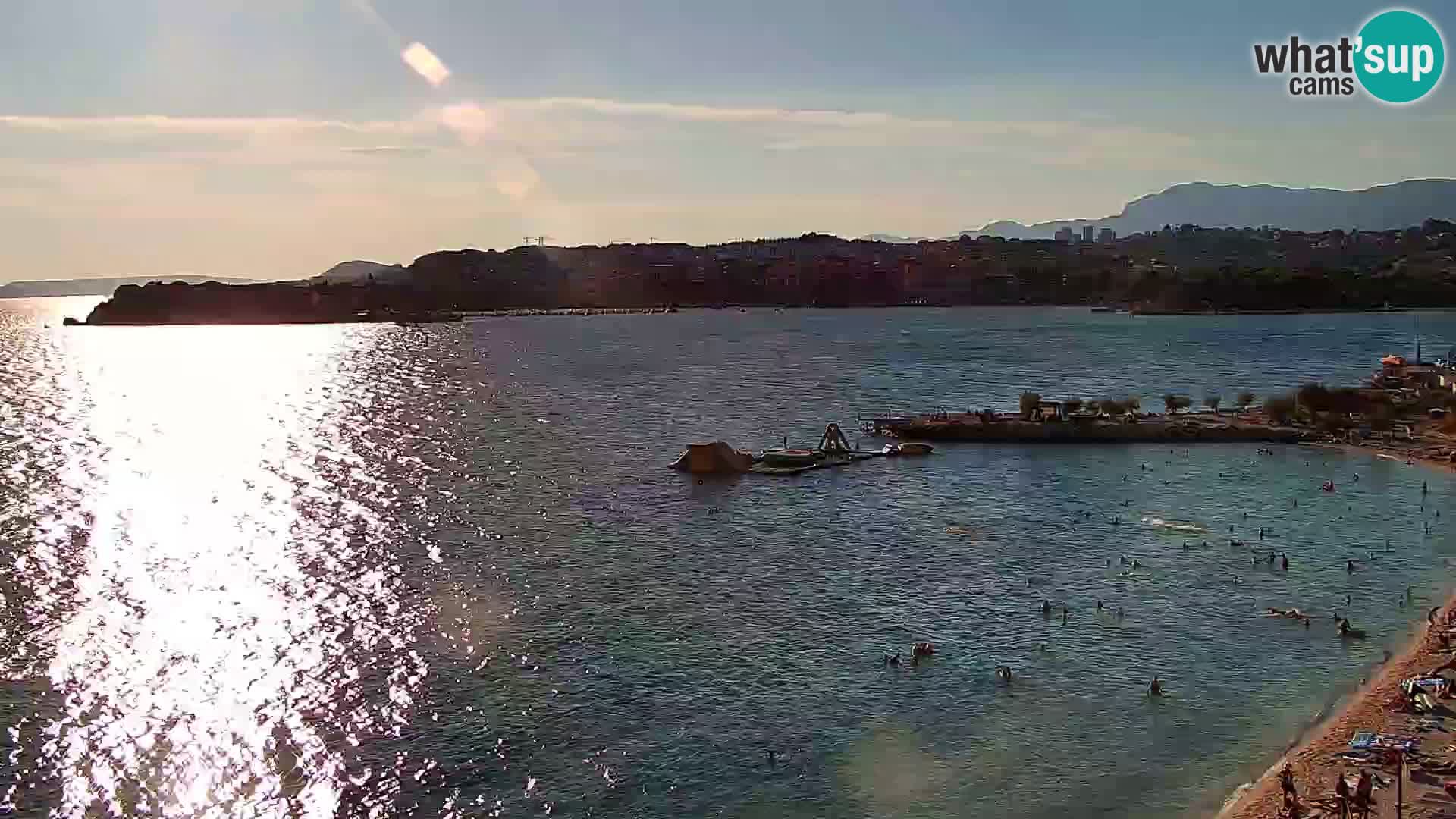 Webcam Playa de Podstrana – Vista en directo desde Hotel Split