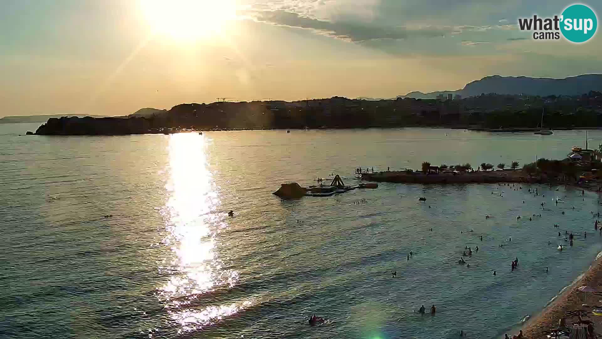 Webcam Playa de Podstrana – Vista en directo desde Hotel Split
