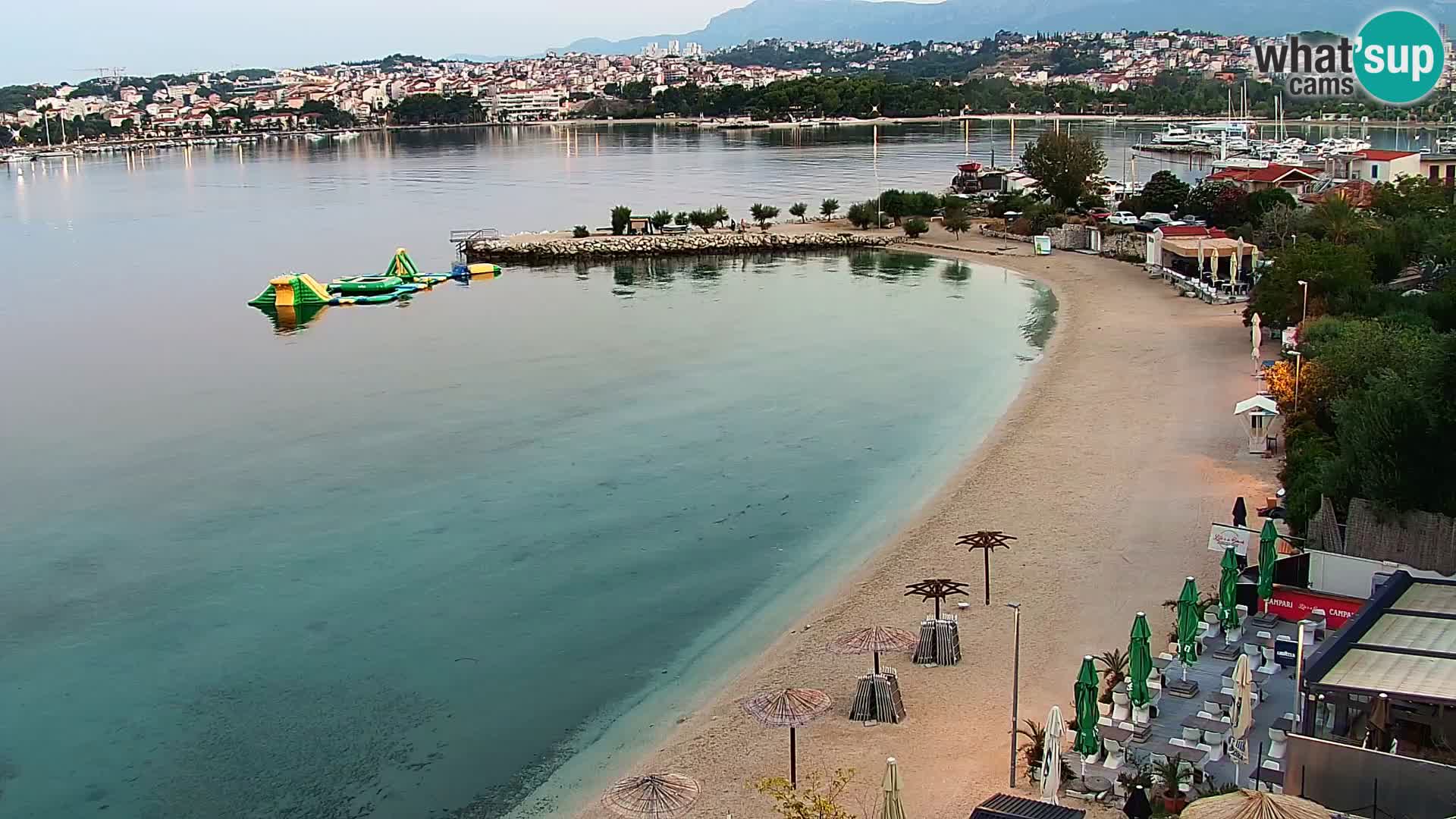 Webcam Playa de Podstrana – Vista en directo desde Hotel Split