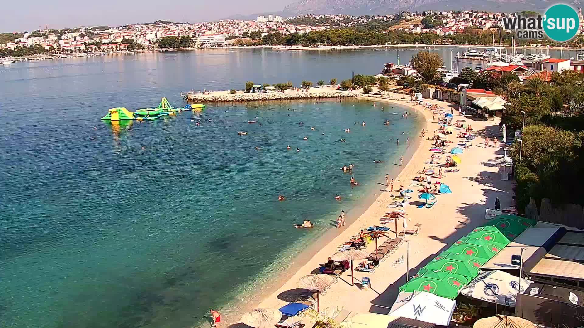 Podstrana Strand Webcam – Liveblick vom Hotel Split