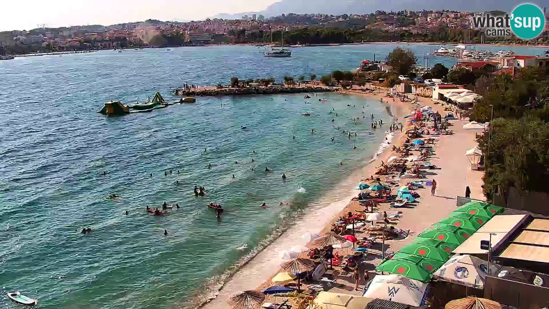 Spletna kamera Plaža Podstrana – Pogled v živo