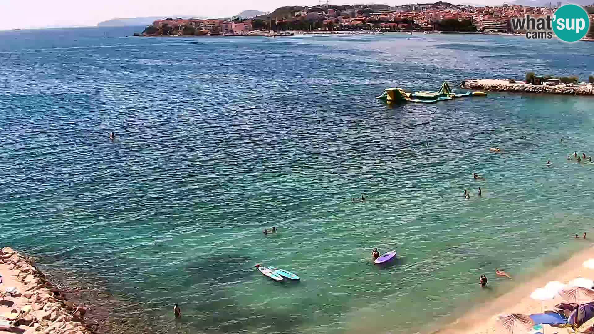 Spletna kamera Plaža Podstrana – Pogled v živo