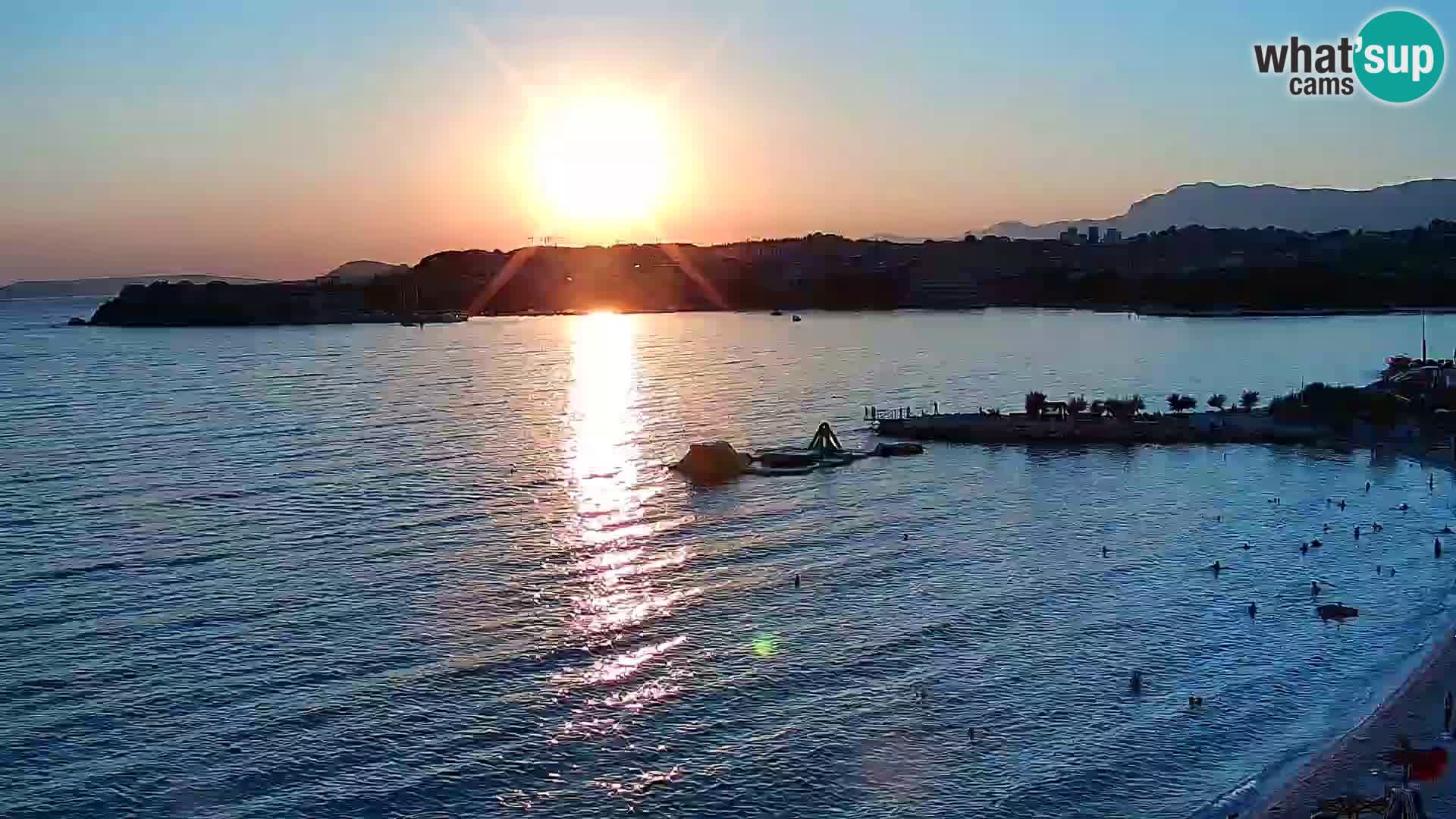 Webcam Playa de Podstrana – Vista en directo desde Hotel Split