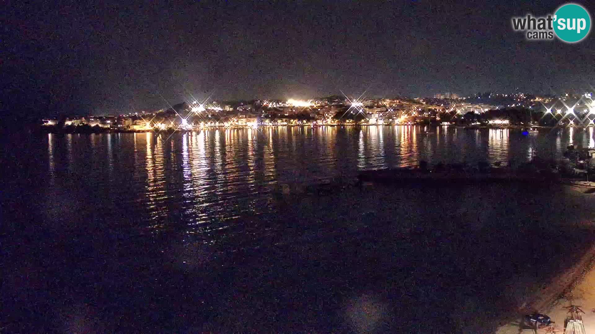 Web kamera Plaža Podstrana – Pogled uživo