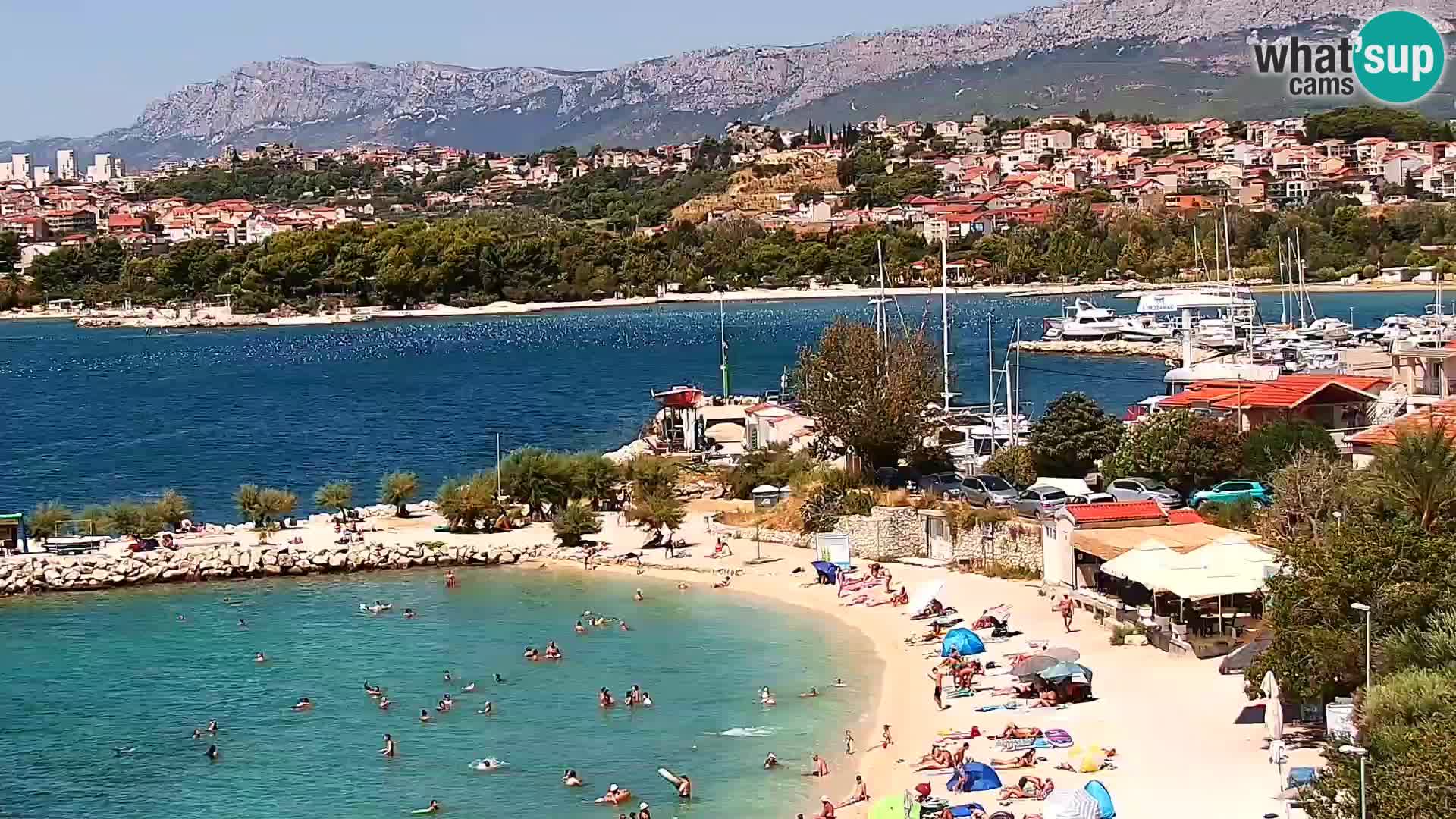 Podstrana Beach Webcam – Live View from Hotel Split