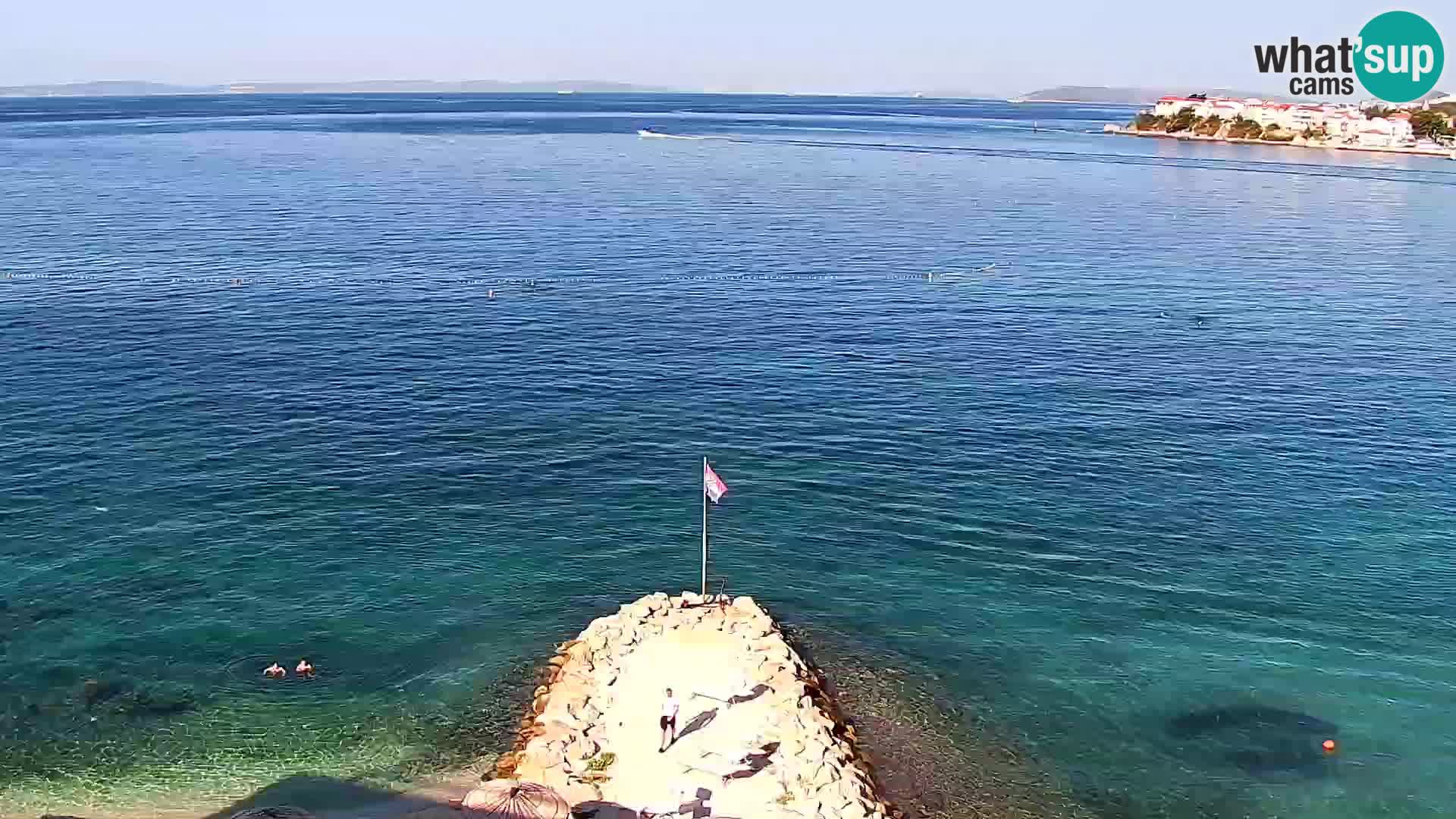 Webcam Playa de Podstrana – Vista en directo desde Hotel Split