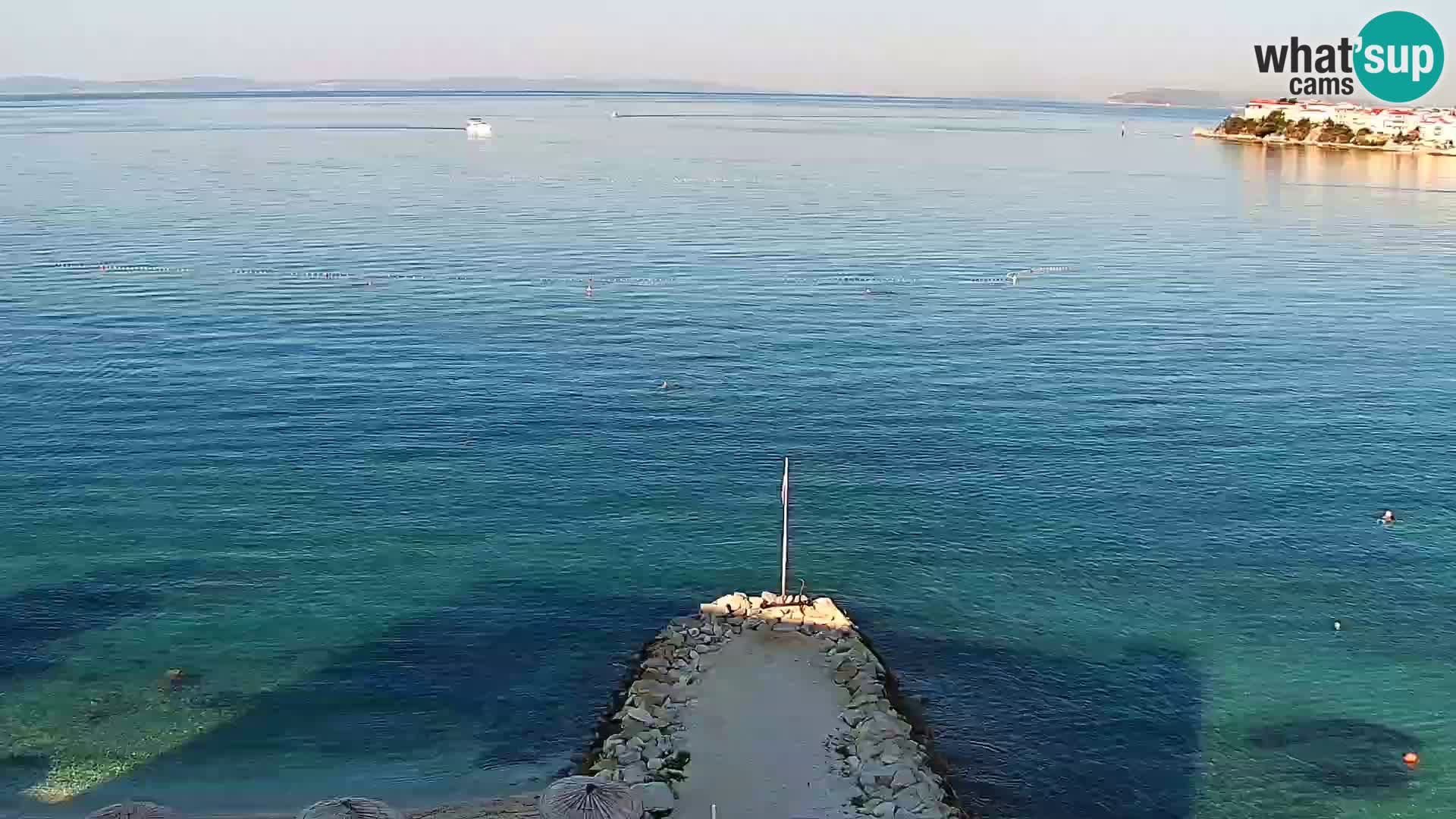 Podstrana Beach Webcam – Live View from Hotel Split