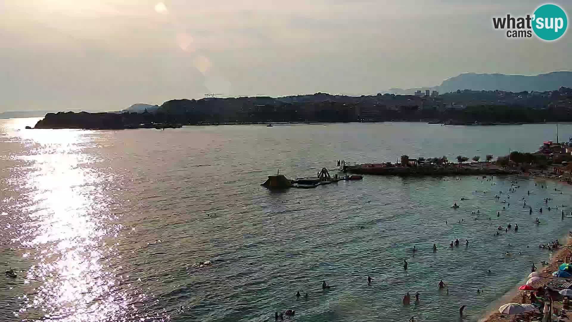 Webcam plage de Podstrana – Vue en direct depuis Hotel Split