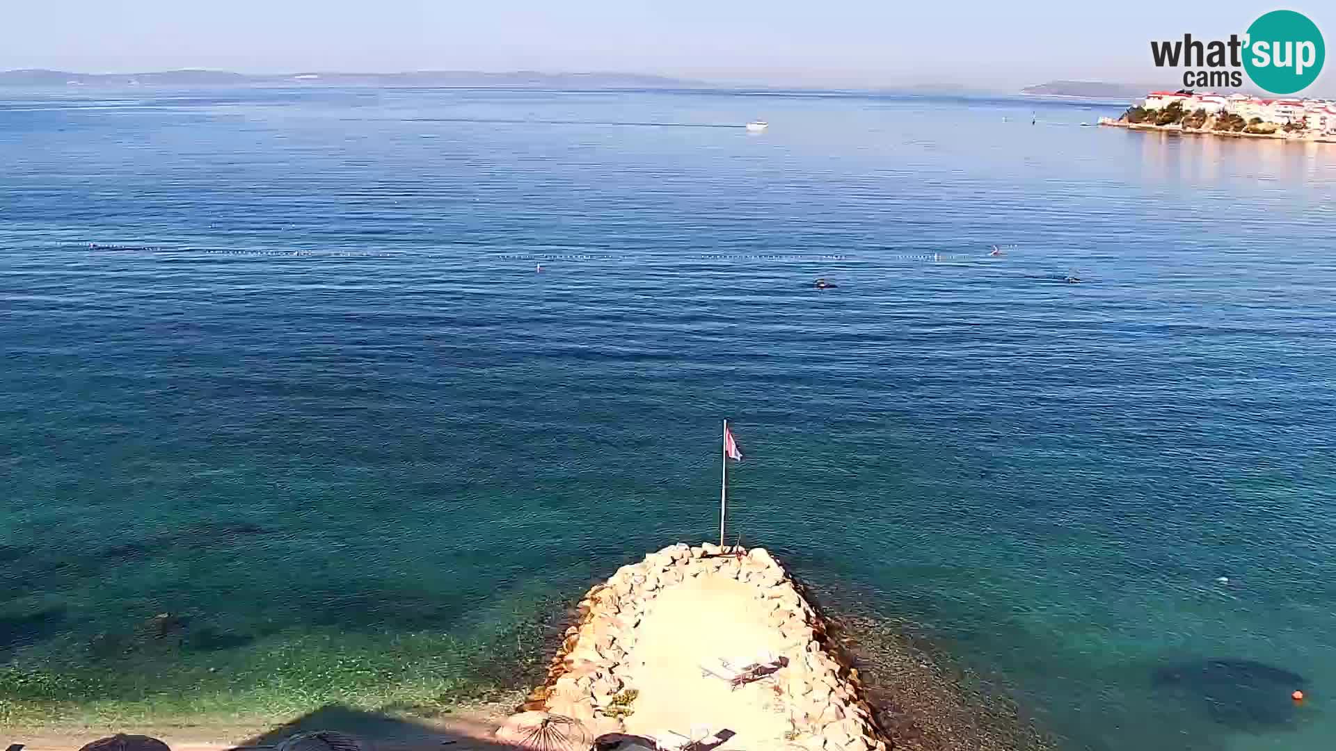 Podstrana Strand Webcam – Liveblick vom Hotel Split
