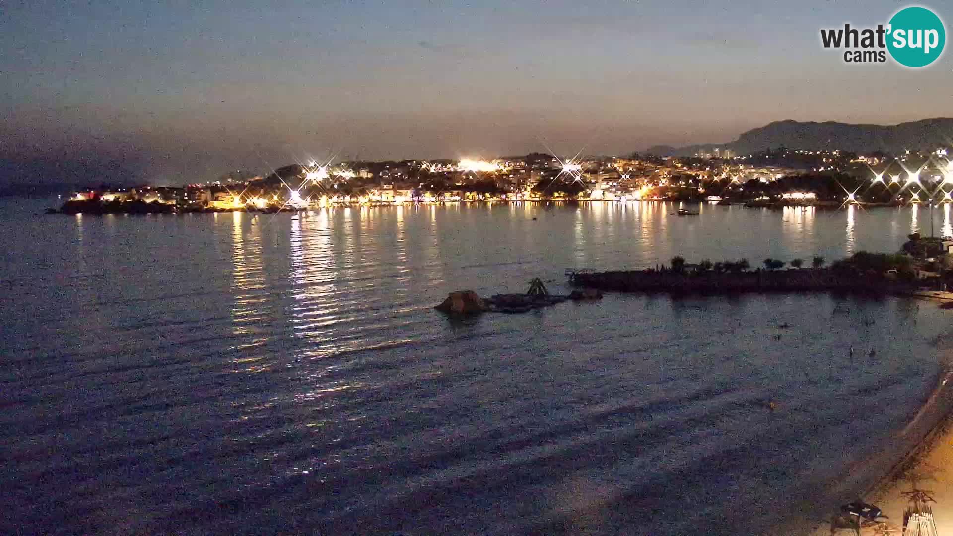 Podstrana Strand Webcam – Liveblick vom Hotel Split