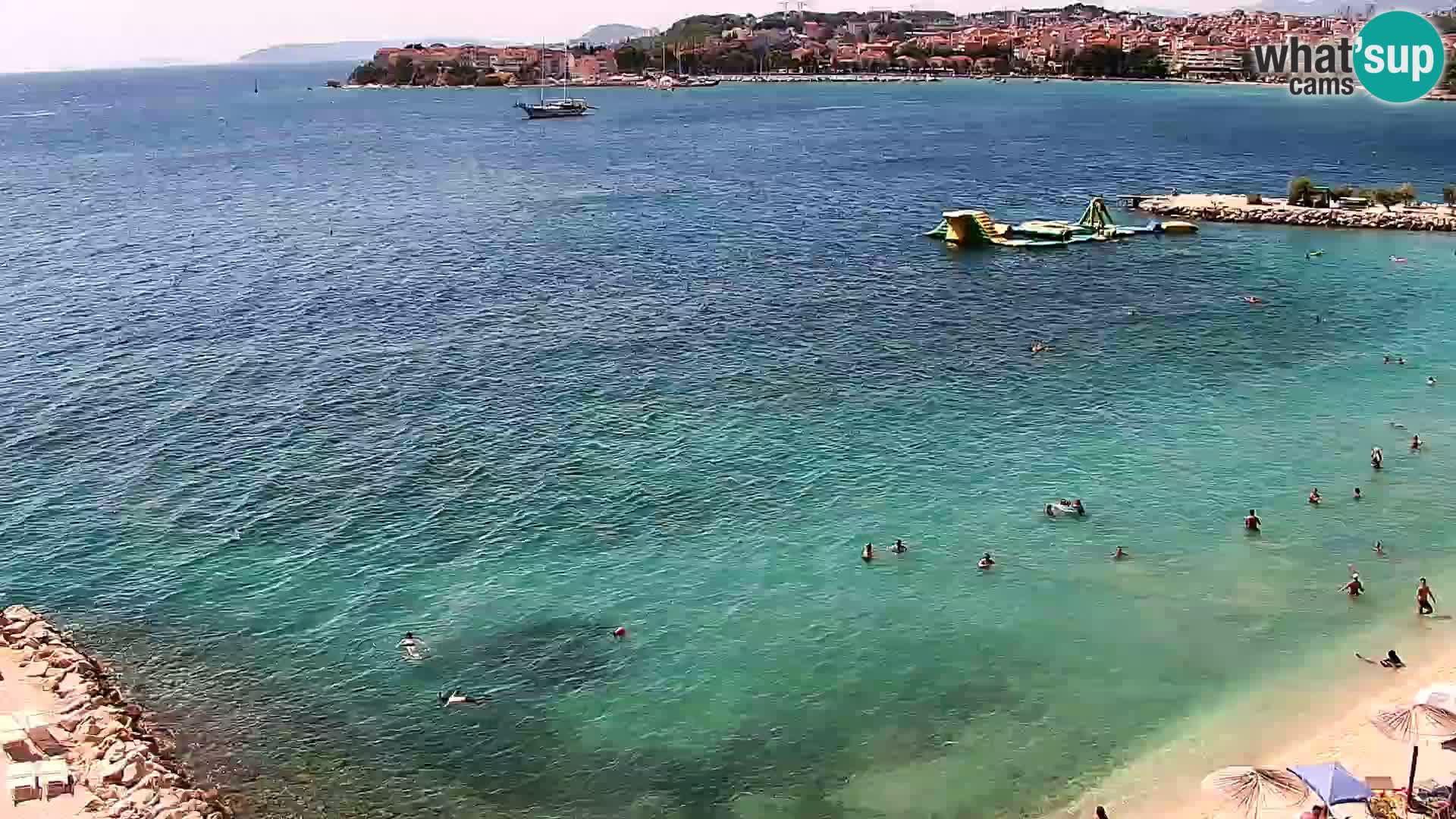 Podstrana Beach Webcam – Live View from Hotel Split