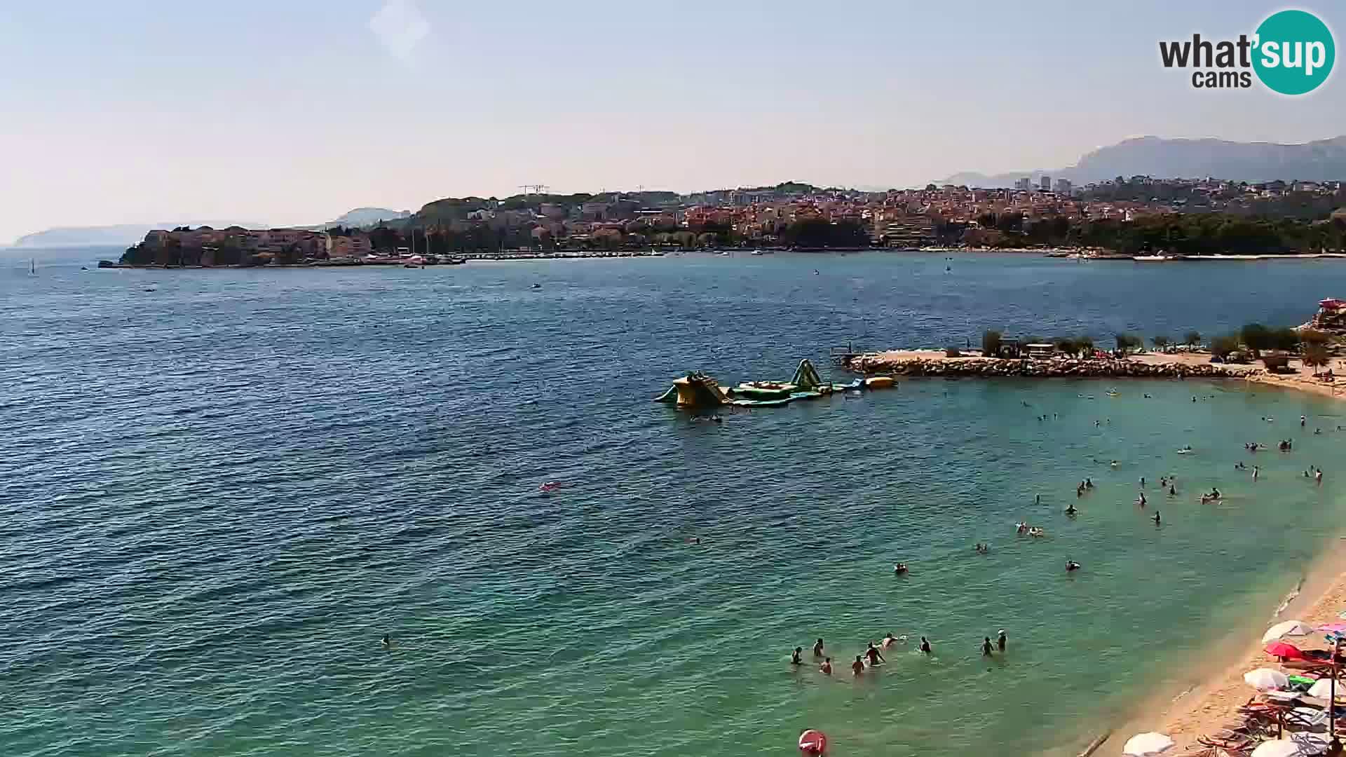 Web kamera Plaža Podstrana – Pogled uživo