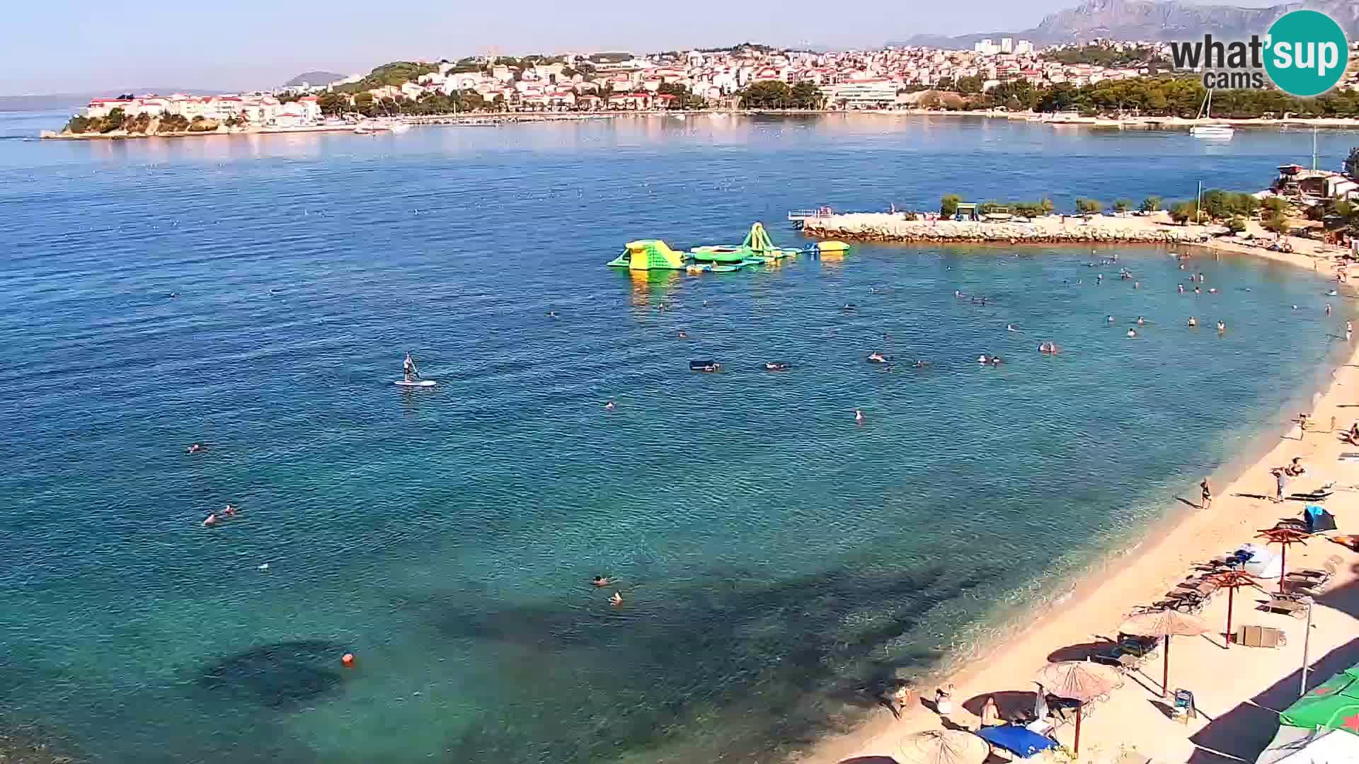 Podstrana Beach Webcam – Live View from Hotel Split