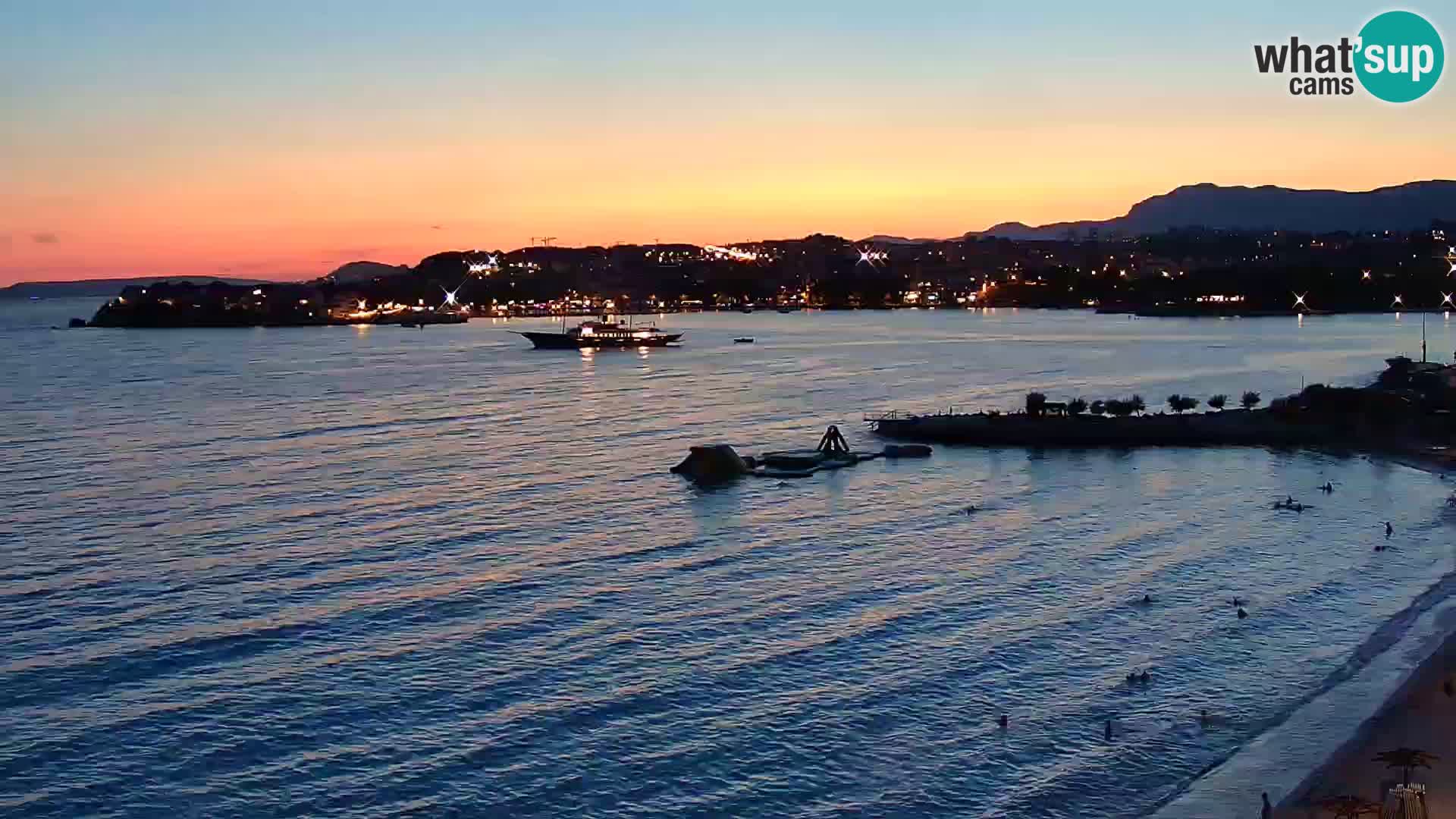 Podstrana Beach Webcam – Live View from Hotel Split
