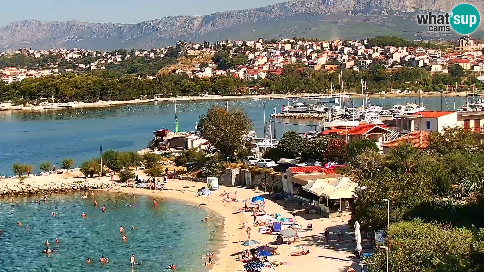 Podstrana Beach Webcam – Live View from Hotel Split