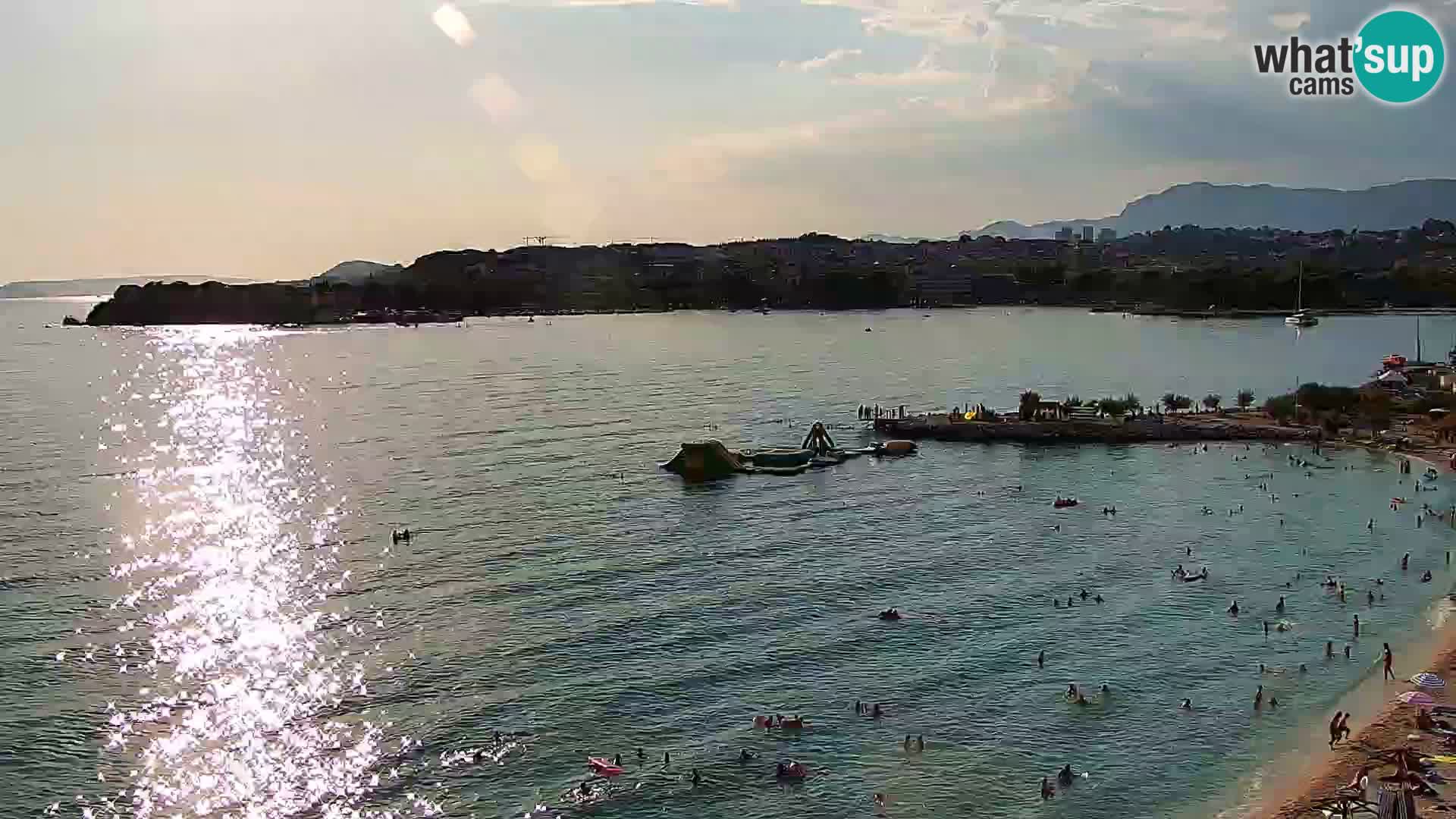 Web kamera Plaža Podstrana – Pogled uživo
