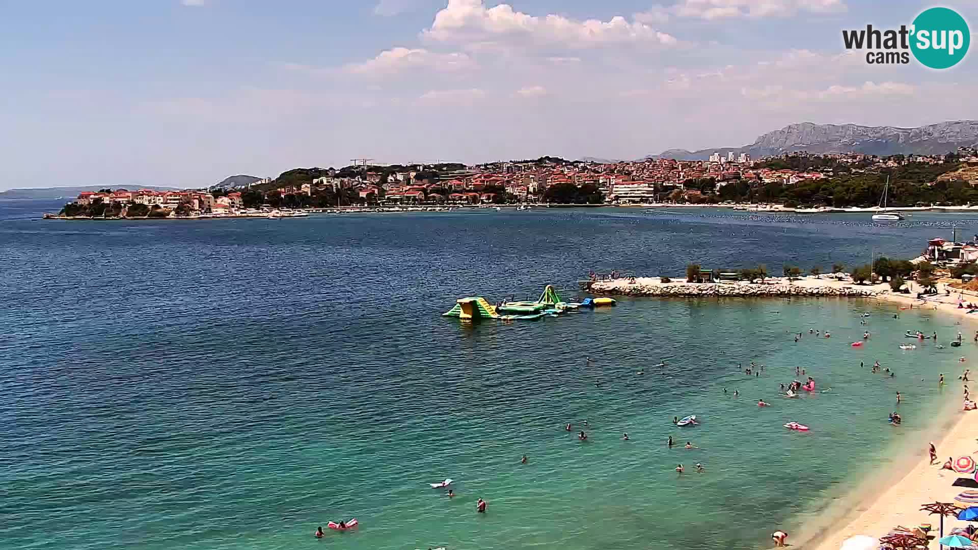 Webcam Playa de Podstrana – Vista en directo desde Hotel Split