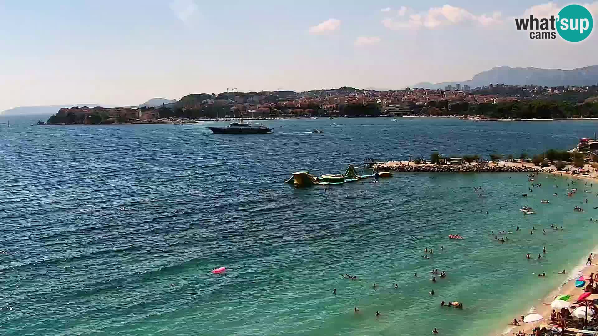 Webcam Playa de Podstrana – Vista en directo desde Hotel Split