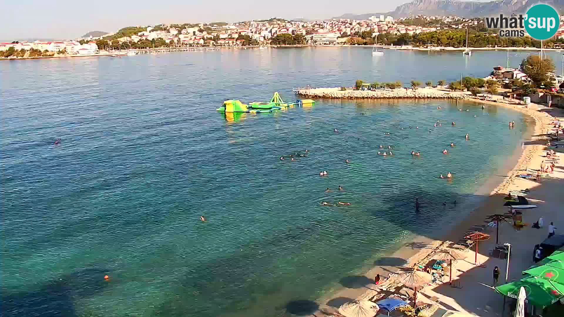 Podstrana Strand Webcam – Liveblick vom Hotel Split