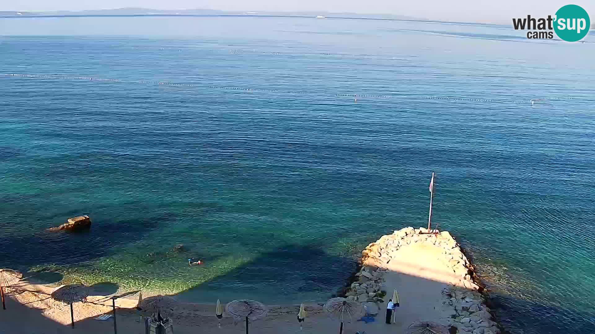 Webcam Spiaggia di Podstrana – Diretta dall’Hotel Split