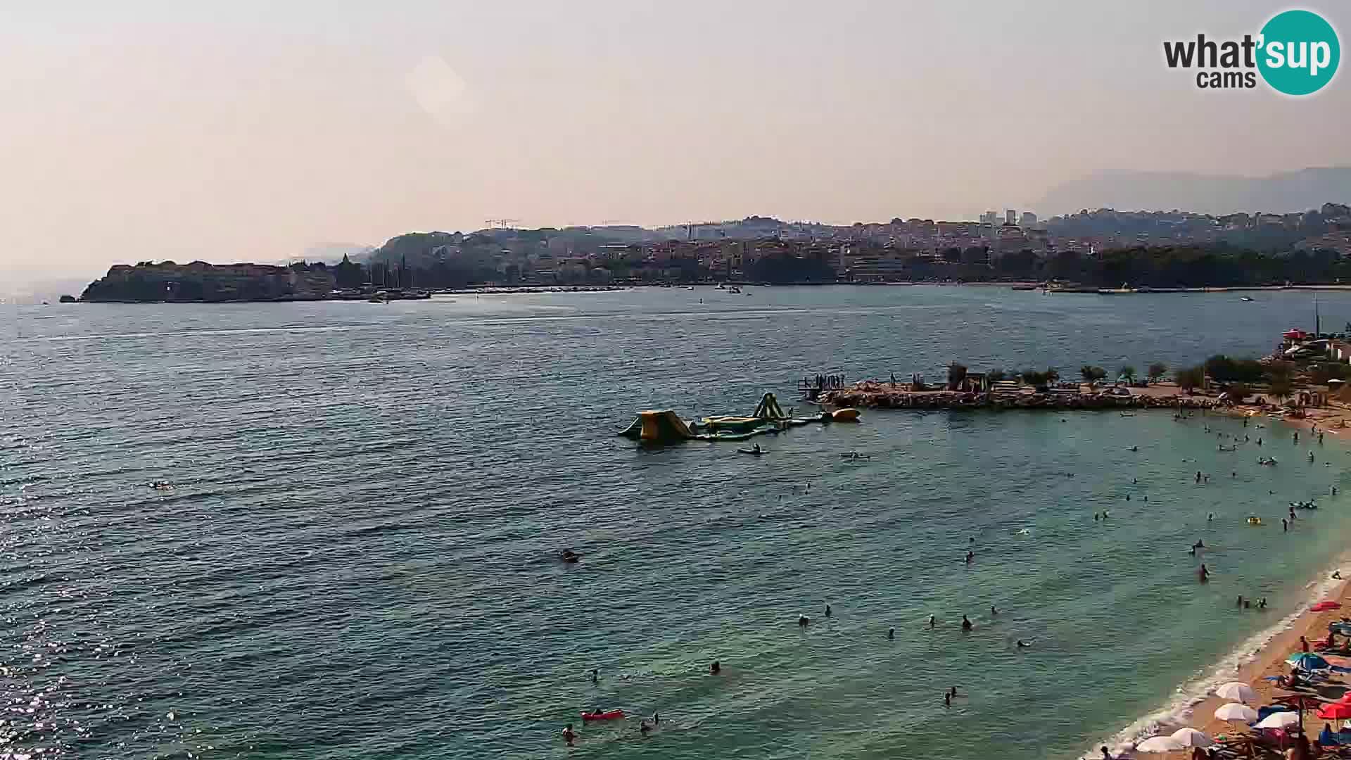 Webcam plage de Podstrana – Vue en direct depuis Hotel Split