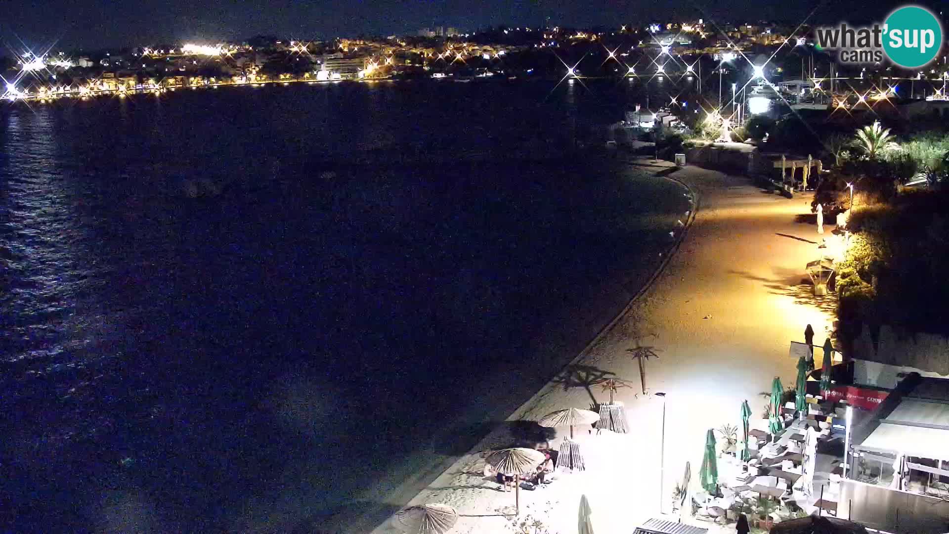 Webcam plage de Podstrana – Vue en direct depuis Hotel Split