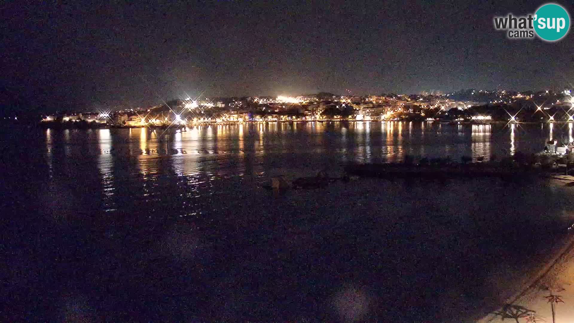Webcam plage de Podstrana – Vue en direct depuis Hotel Split