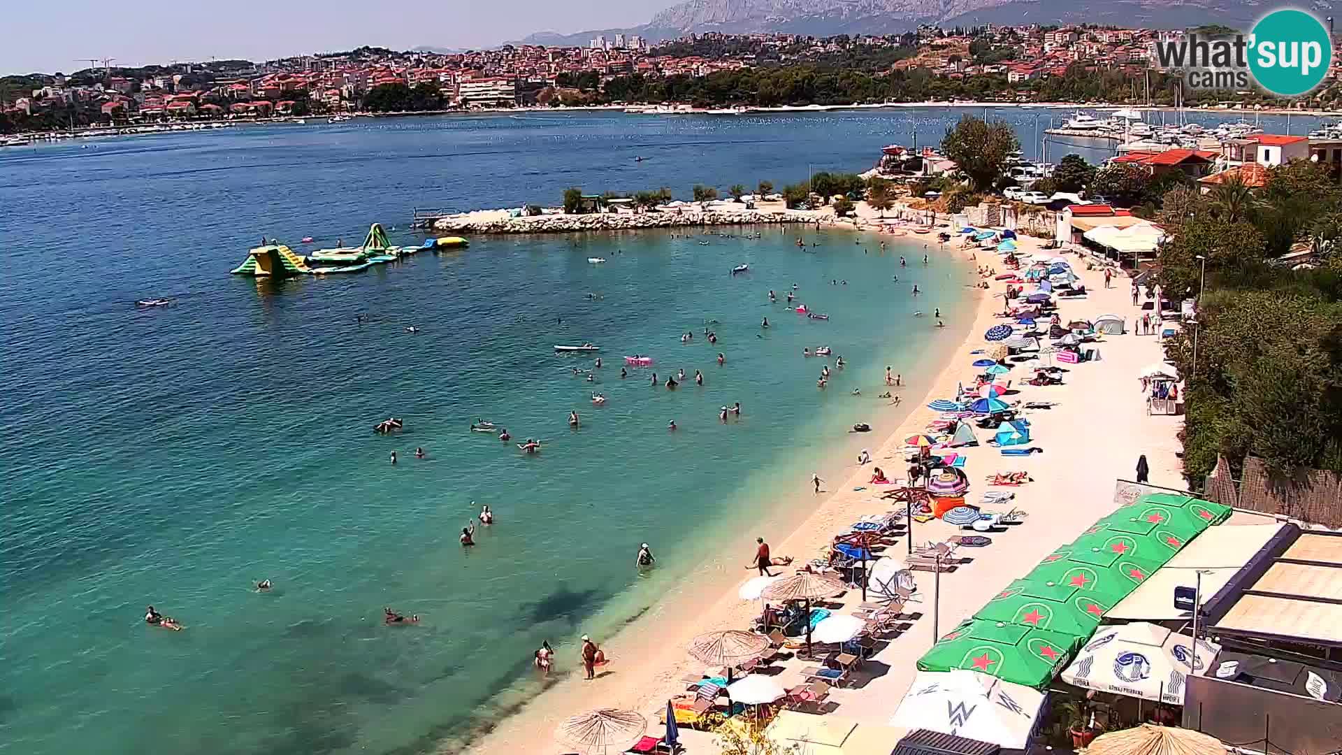 Podstrana Strand Webcam – Liveblick vom Hotel Split