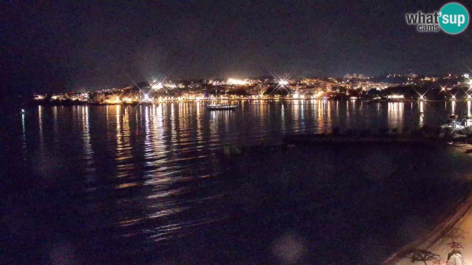 Webcam plage de Podstrana – Vue en direct depuis Hotel Split
