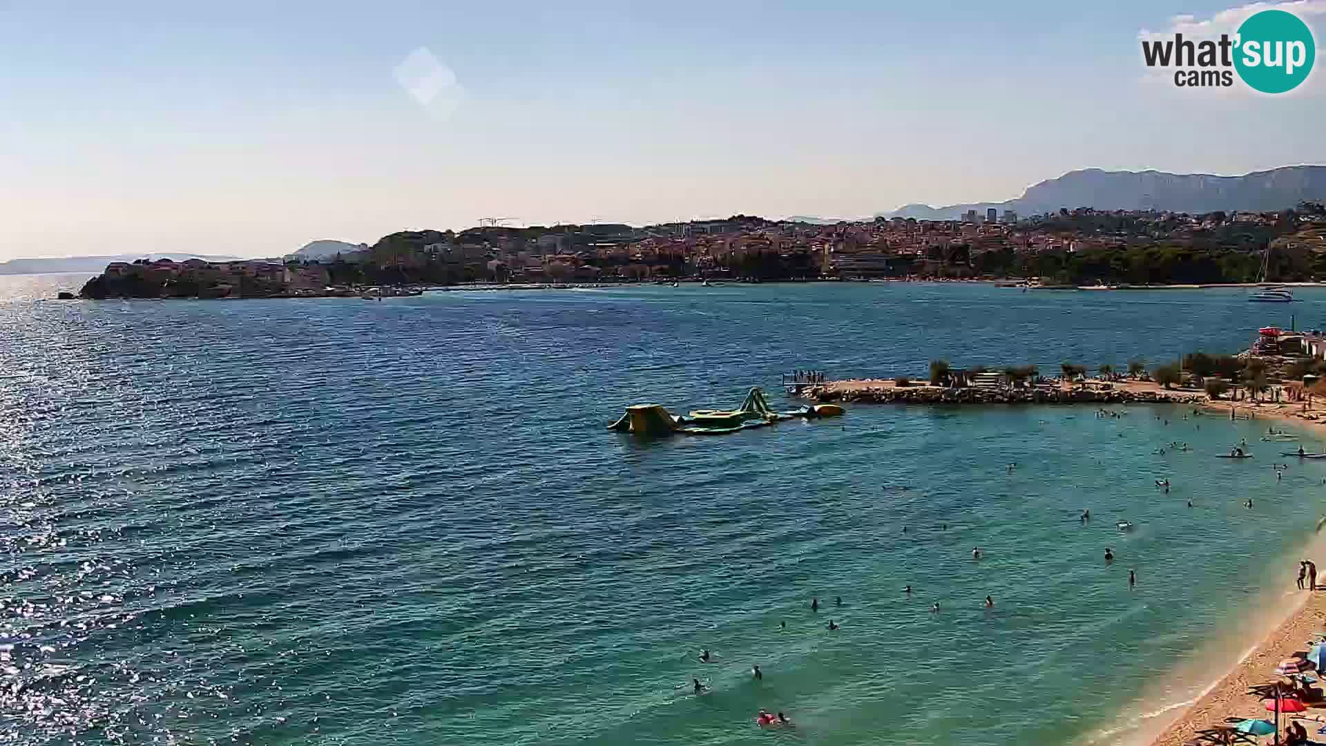 Webcam plage de Podstrana – Vue en direct depuis Hotel Split