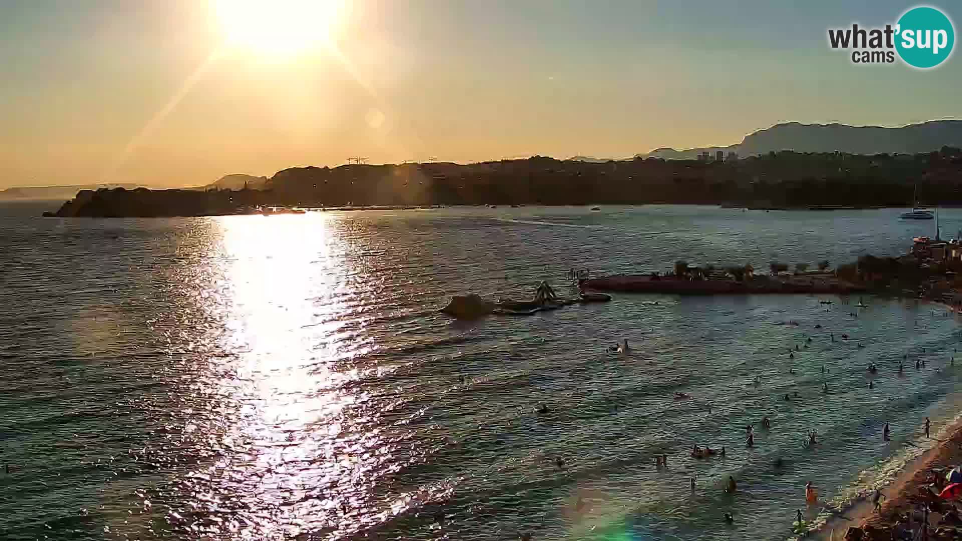 Webcam Playa de Podstrana – Vista en directo desde Hotel Split