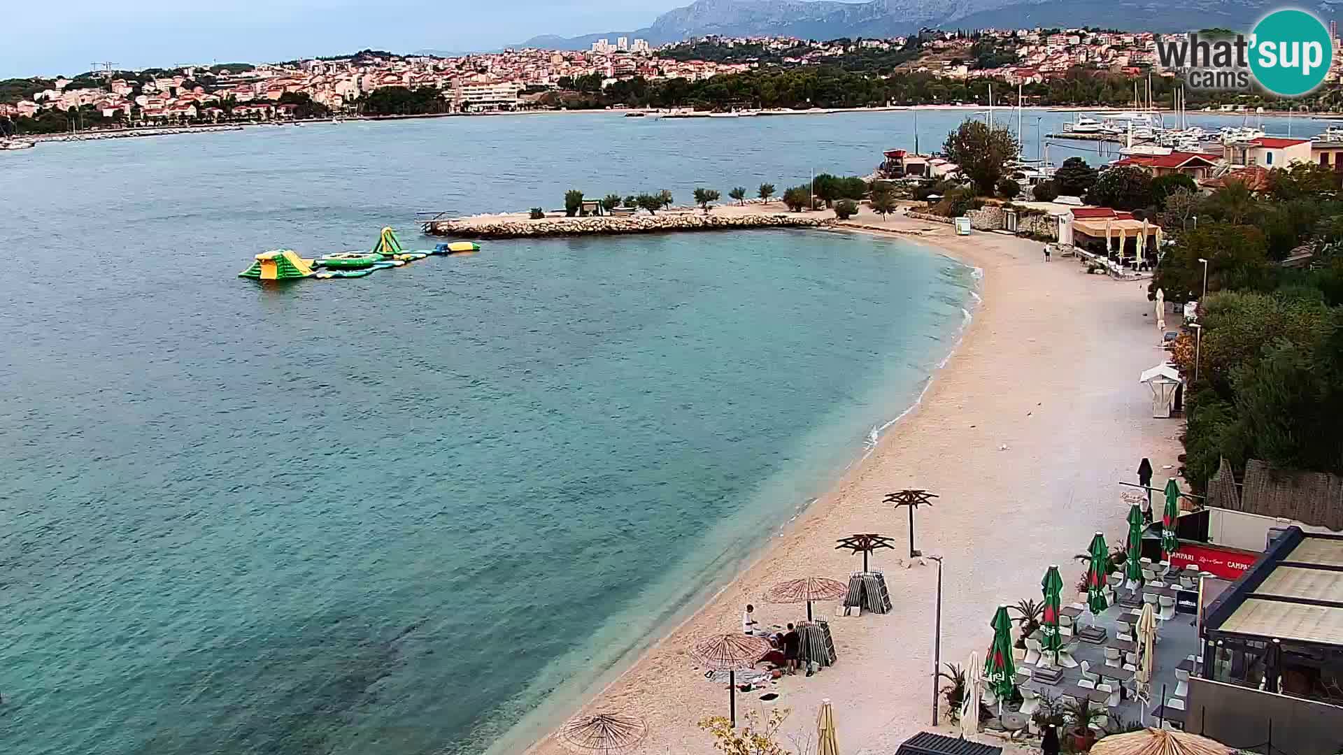 Webcam Playa de Podstrana – Vista en directo desde Hotel Split