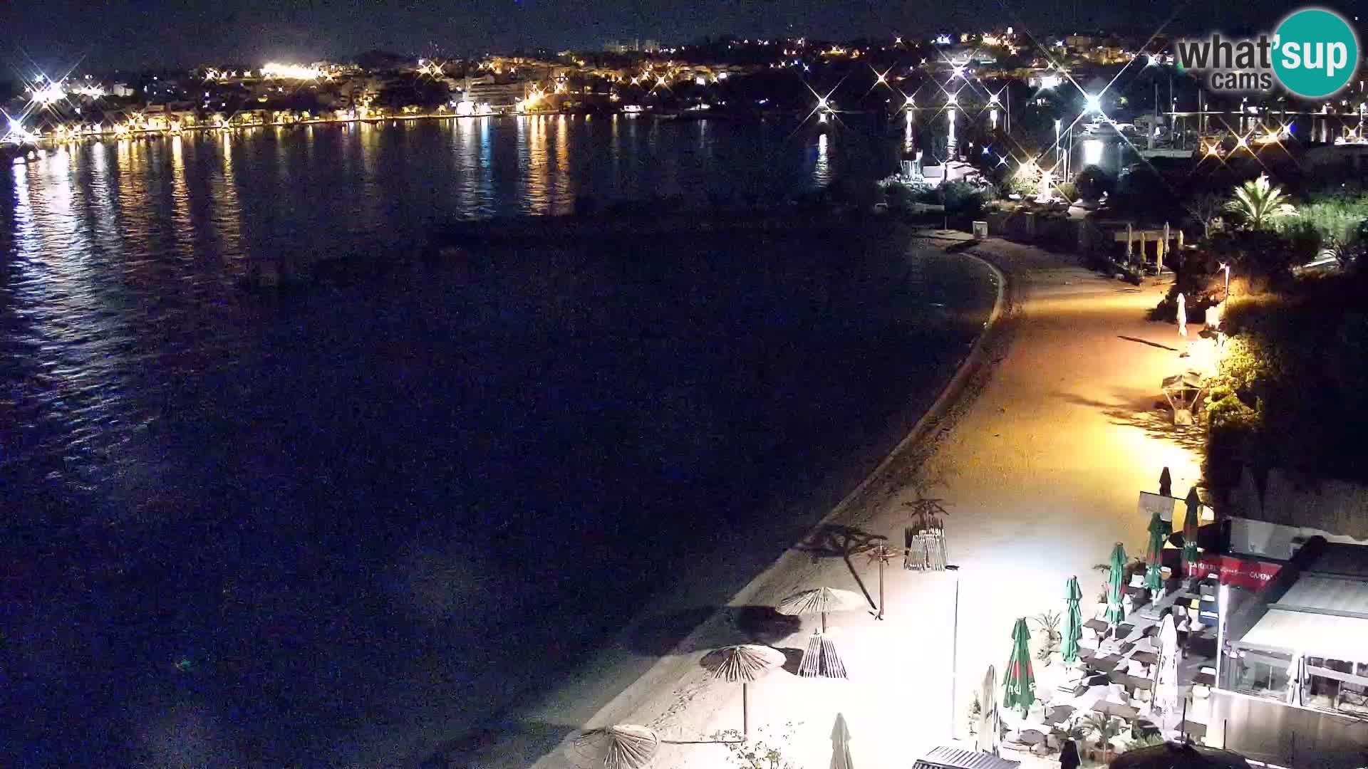 Webcam plage de Podstrana – Vue en direct depuis Hotel Split