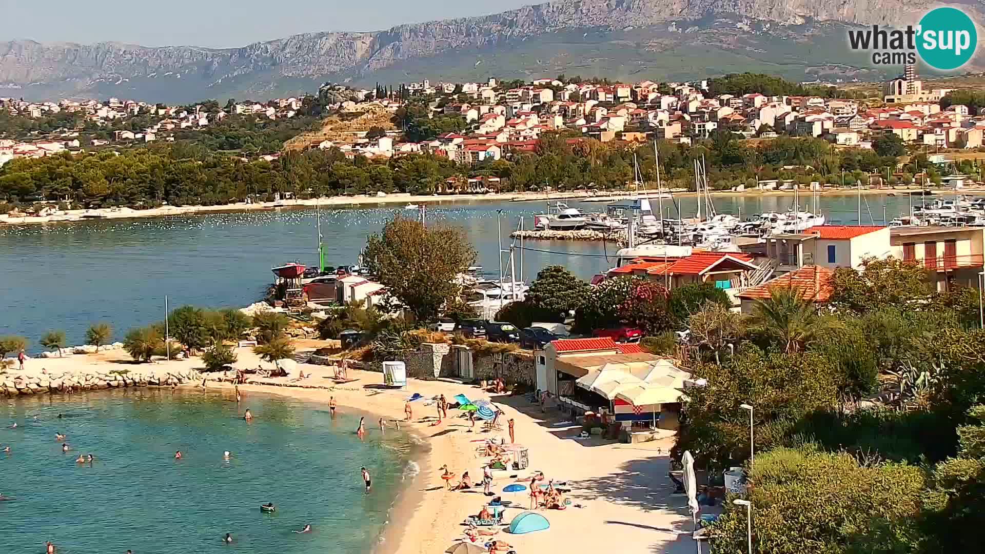 Podstrana Strand Webcam – Liveblick vom Hotel Split